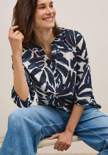 Gemusterte Tunika L - Urban Dark Blue