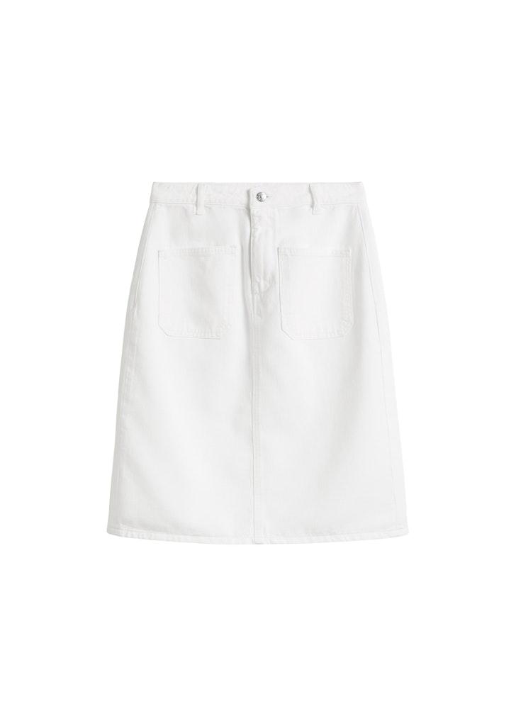Jeansrock regular 27 Regular Fit - White