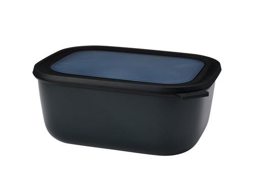 multischüssel cirqula rechteckig 3000 ml - nordic black