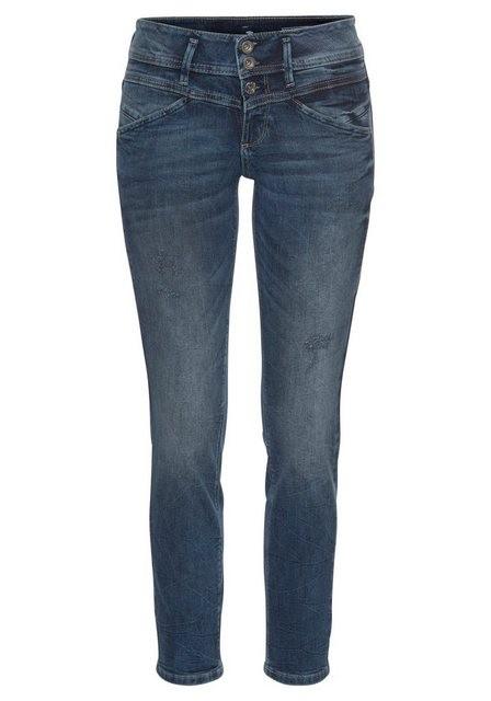 TTALEXA SLIM Jeans 27/30 Slim Fit - Random Bleached Blue Denim