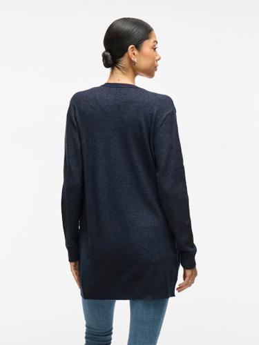 VIRIL OPEN L/S KNIT CARDIGAN - NOOS Blau XL