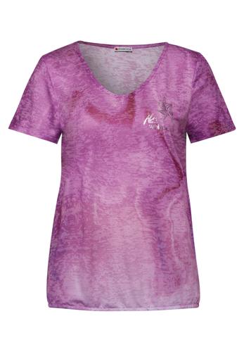 T-Shirt mit Farbverlauf 36 - Magnolia Pink