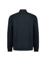 Sweater Full Zipper Pique Bomber Blau XL
