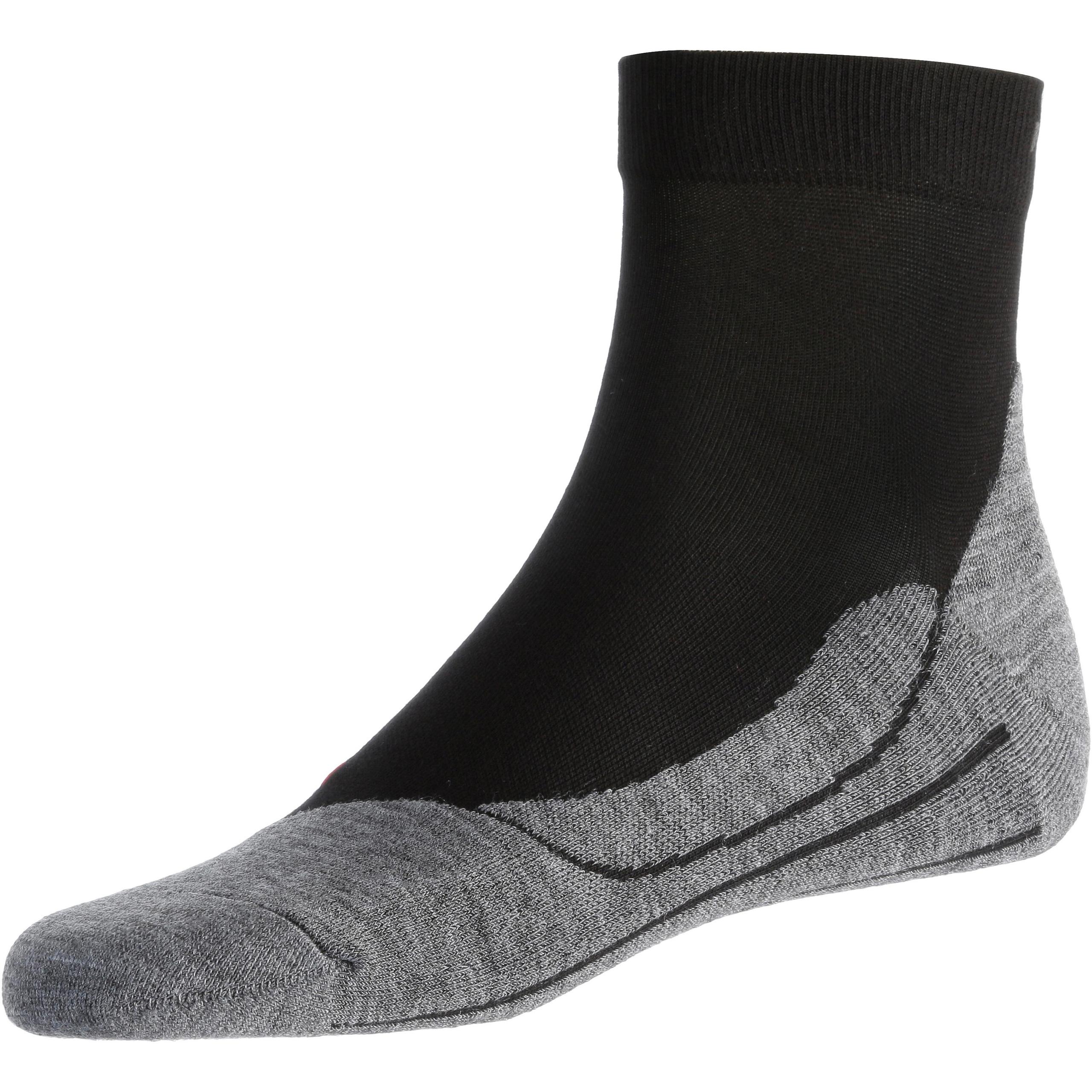 FALKE RU4 Short Herren Socken 46-48 in Schwarz