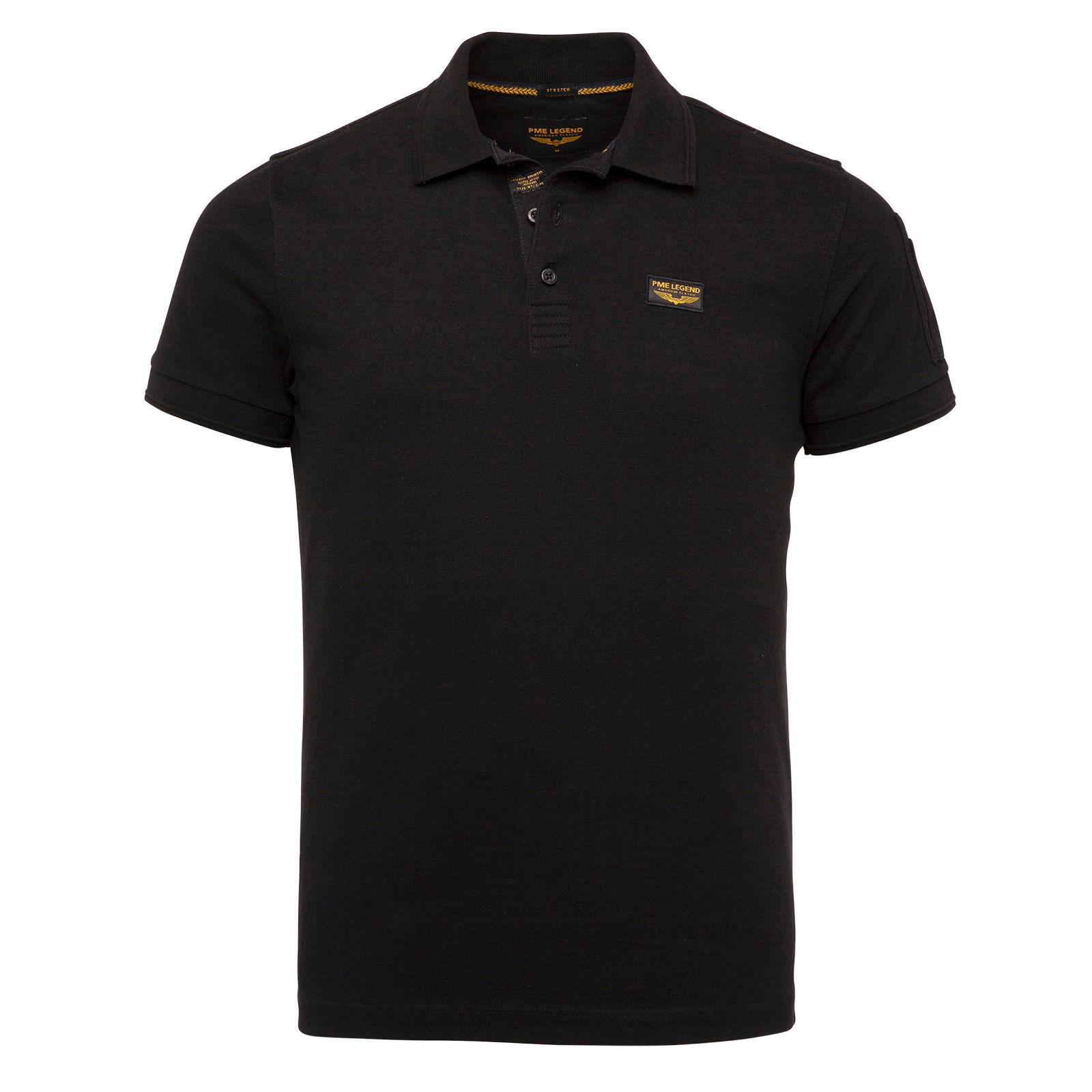 American Classic Polo Schwarz XXXL