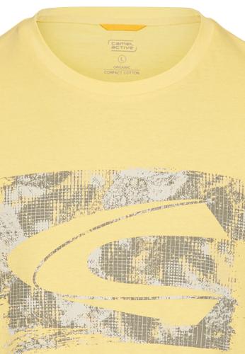 T-Shirt aus Organic Cotton Gelb L
