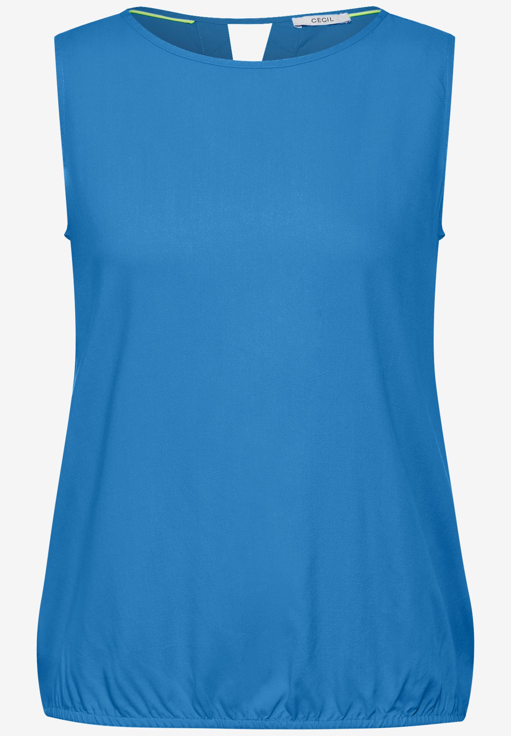 Uni Blusentop M - Azure Blue