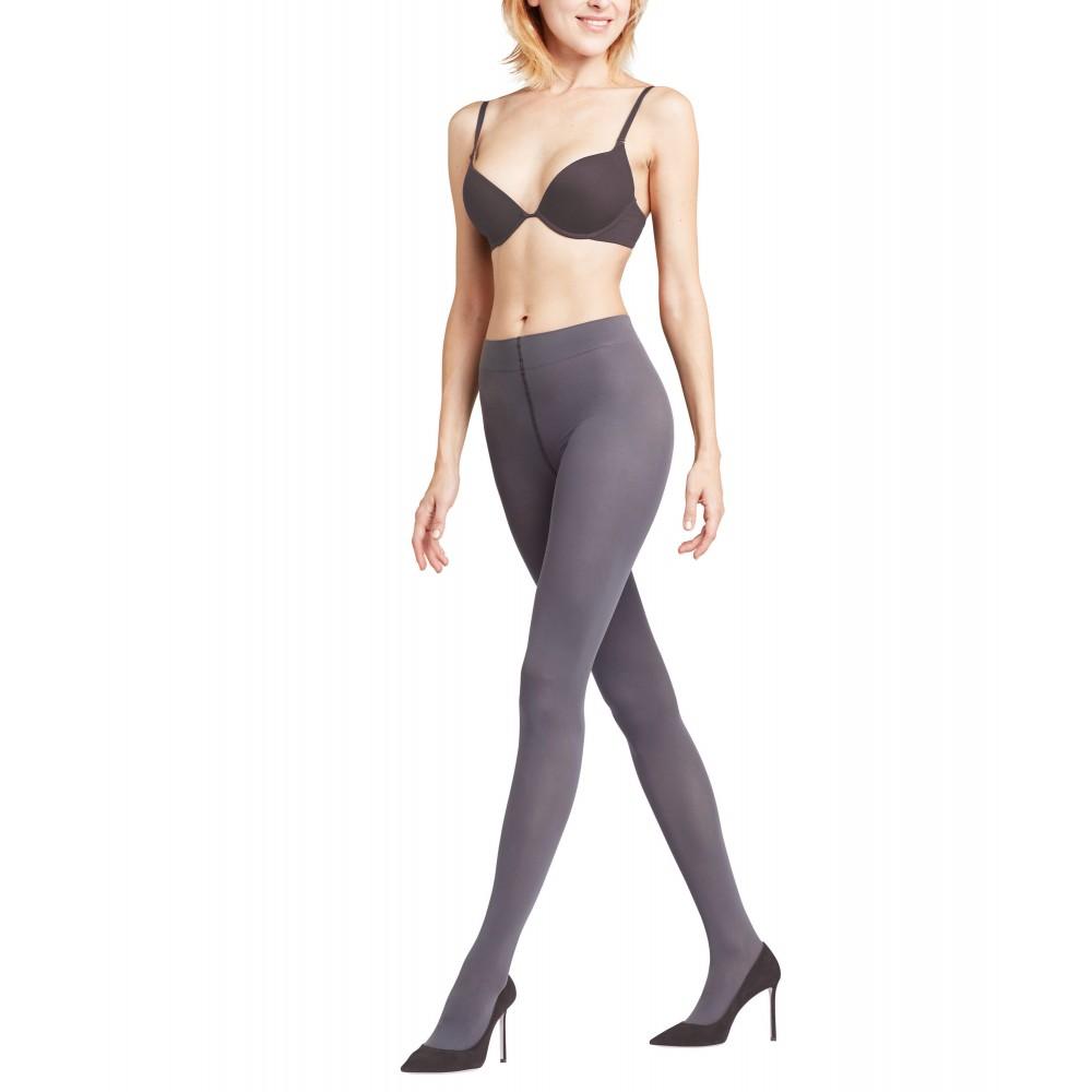 FALKE Pure Matt 50 DEN Damen M-L - Platinum