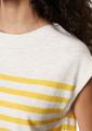 Ärmelloser Feinstrick-Pullover loose M - Multi/corn Yellow