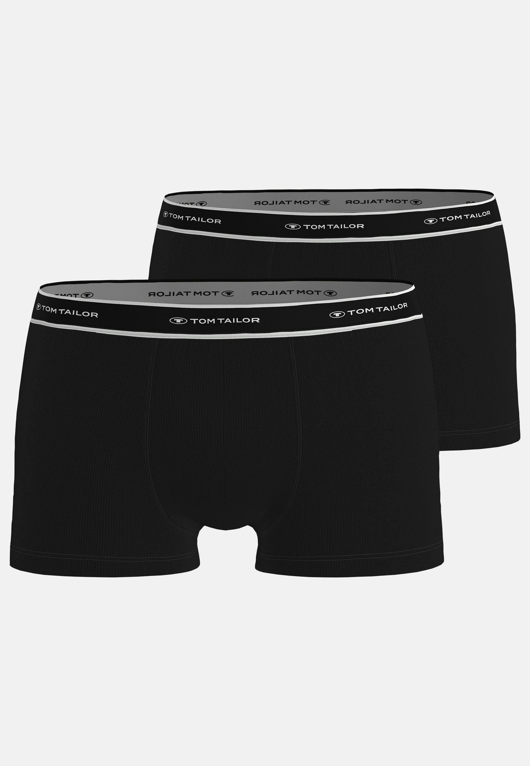 TOM TAILOR Herren Hip Pants 2er Pack S - Black