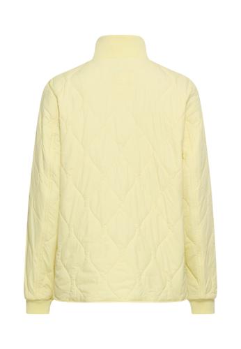 Steppjacke mit Taschen 38 Regular Fit - Lemon