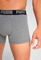 PUMA Herren Unterhose MEN EVERYDAY BASIC BOXER 2P L in Grau