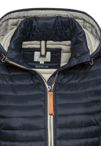 Leichte Steppjacke aus recyceltem Polyamid Blau 40