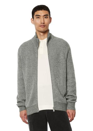 Strickjacke regular 3XL - Graphite Grey Melange