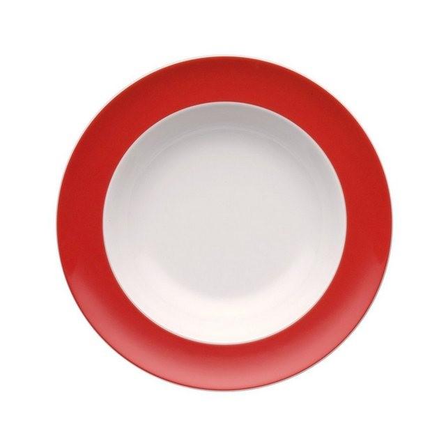 Thomas Porzellan Suppenteller »Sunny Day New Red Suppenteller 23 cm«, (1 Stück)