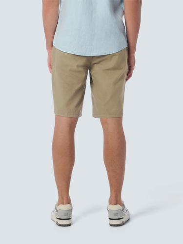 Short With Linen Garment Dyed Beige M