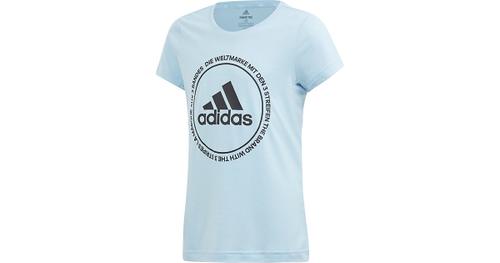ADIDAS Kinder T-Shirt Prime 128 in Blau