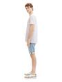 TTJOSH Regular Slim Jeans Shorts 36 Slim Fit - Light Stone Wash Denim