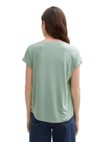 Loose Fit T-Shirt mit V-Ausschnitt XL Loose Fit - Fresh Mint Green
