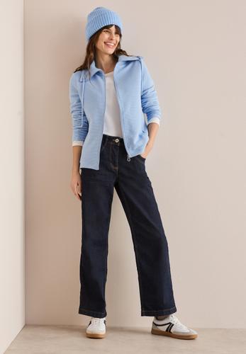 Two-Tone Ottoman Jacke XXL - Fresh Light Blue