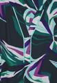 Gemusterte Bluse M - Fir Green