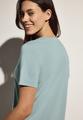 T-Shirt mit Wording L - Cool Salvia Green