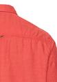 Kurzarmhemd aus einem Baumwoll-Leinenmix M Regular Fit - Sunfaded Red