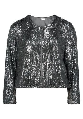 Blouson Grau 36
