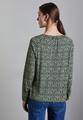 Bedrucktes Raglan Shirt Grün 42