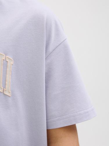 JJDETROIT TEE SS CREW NECK JNR 152 Locker geschnitten - Languid Lavender