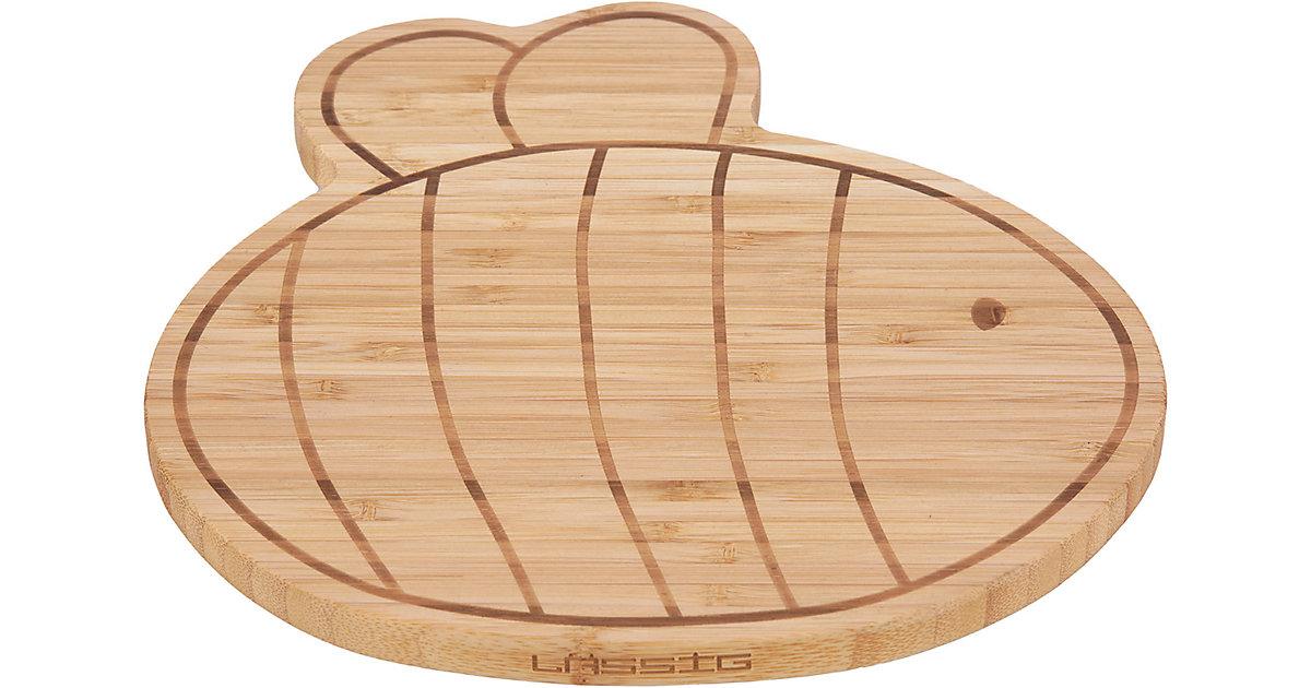 Frühstücksbrettchen Bambusholz, Garden Explorer Biene holzfarben