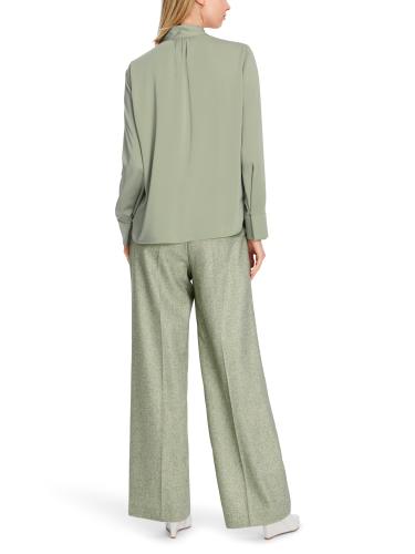 Bluse mit Stehkragen 40 - Frozen Sage