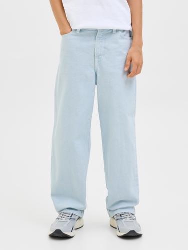 JJIALEX JJORIGINAL AKM 052 JNR 152 Baggy Fit - Blue Denim