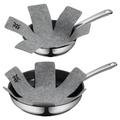 Pfannenschutzmatten-Set, 2 Stück, 38 cm
