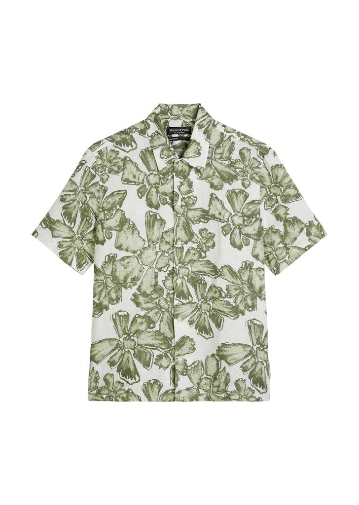 Kurzarm-Hemd regular XL Regular Fit - Multi/ Oak Ash