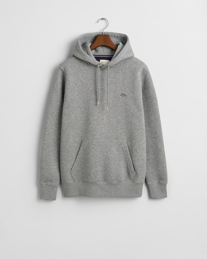 Shield Hoodie Schwarz, Grau S