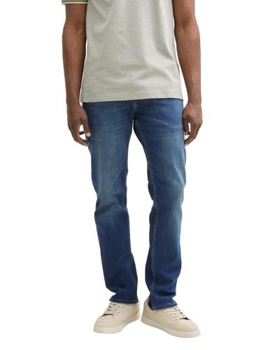 TTAEDAN STRAIGHT Jeans 30/32 Straight Fit - Used Dark Stone Blue Denim