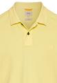 Kurzarm Poloshirt aus Baumwolle Gelb XXL