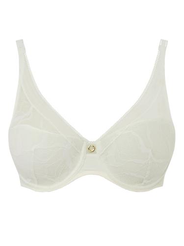TRUE LACE Tief ausgeschnittener Spacer-BH 80 B - Milk