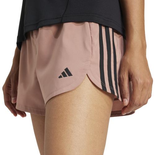 ADIDAS Damen Shorts Pacer Training 3-Streifen Woven High-Rise (Länge 5 Zoll) S in Blau