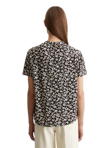 Kurzarm-Jersey-Bluse relaxed M Relaxed Fit - Multi