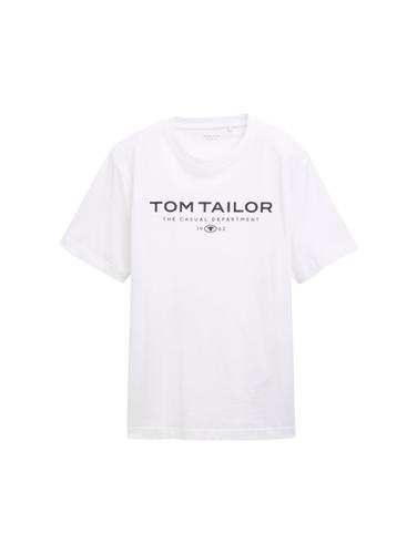 T-Shirt aus Baumwolle mit Logo-Print XXL Regular Fit - White