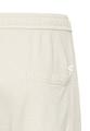 Bermuda Shorts mit elastischem Bund L Relaxed Fit - Beige