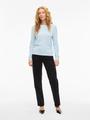 VIDALO O-NECK L/S KNIT TOP- NOOS S Normal geschnitten - Nantucket Breeze