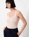 someday T-Shirt »Käthi« im Basic Stil - Beige / 36