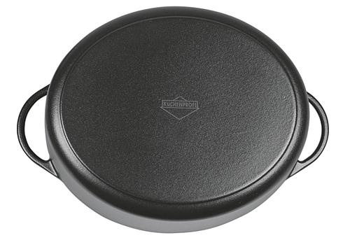 Küchenprofi Provence Bratentopf oval 35cm - schwarz