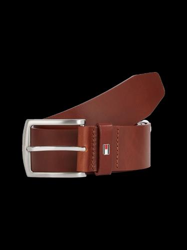 TOMMY HILFIGER Ledergürtel NEW DENTON BELT - Orange / 90