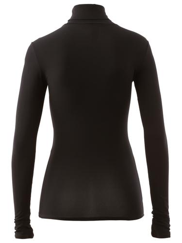 Zarter Rollkragenpullover 44 - Black