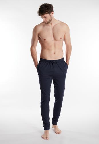 TOM TAILOR Herren Lange-Hose uni 1er Pack 48 - Blau-dunkel-uni