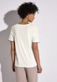 Basic Shirt mit Deko-Tape Weiß 36